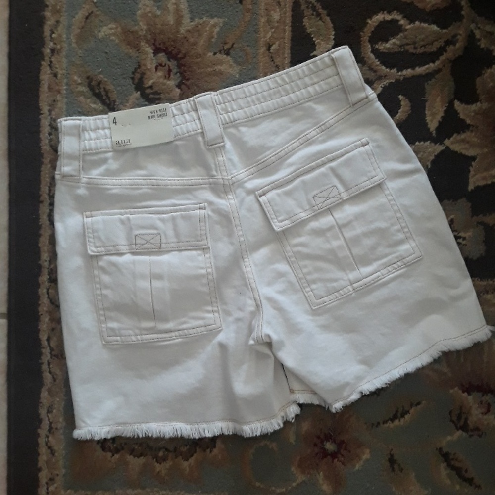 A.n.a white jean shorts - Picture 8 of 16